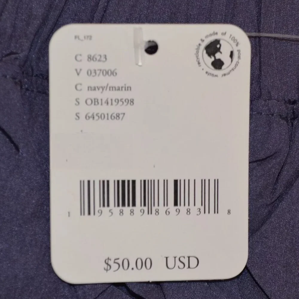 Free People skort active wear flirty in navy size medium $50 tag brand new tags - Picture 4 of 4